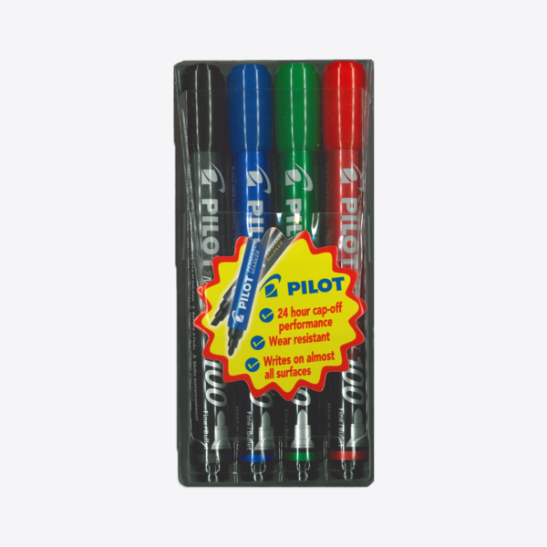 Permanent Marker - Set of 4